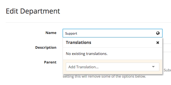 Translation Modal