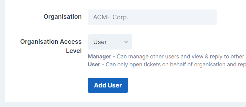 Organisation Permissions
