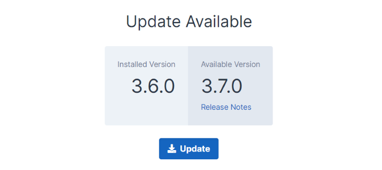 System Update