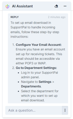 AI Assistant - Generate Reply