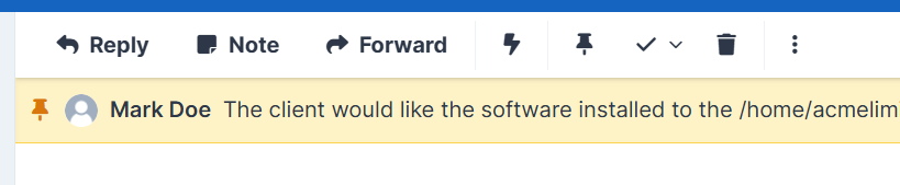 Pinned Messages