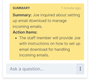 AI Assistant - Summary